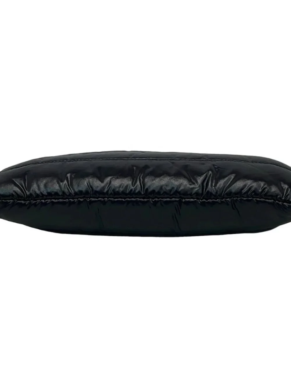 DUVETICA Black Nylon Clutch Bag